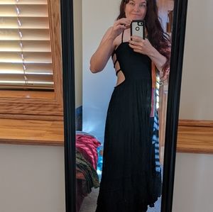 Extratropical Fancy Beachy Maxi Dress "Free People"